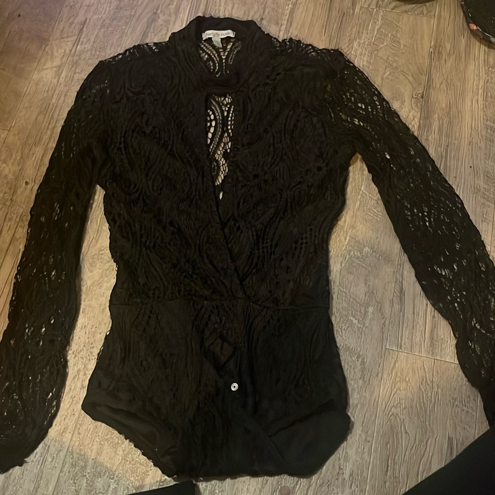 Black Lace body suit
